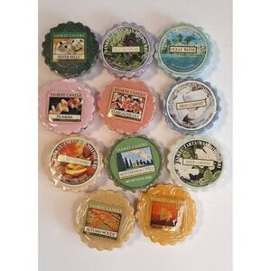 Yankee Candle Wax Tart Potpourri Lot of 11 Assorted Scents 0.8oz Each New